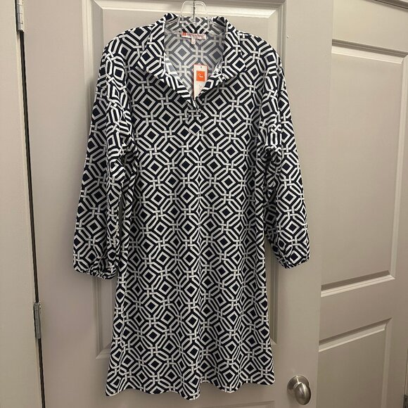 Jude Connally Geometric Dress - NWT Size Small - Picture 1 of 9